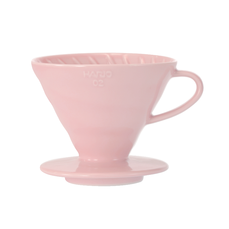 Hario V60 Dripper Ceramic 02 Color Pink Hario V60 Dripper Ceramic 02 Color Pink