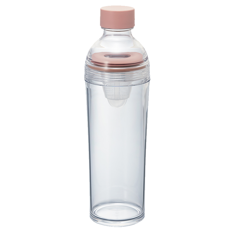 Hario Filter In Bottle Portable Smokey Pink FIBP-40 Hario Filter In Bottle Portable Smokey Pink FIBP-40