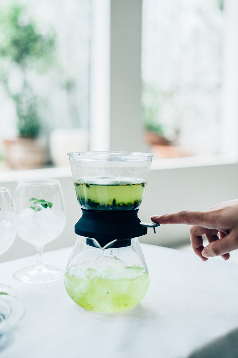 Hario Tea Dripper Largo 350ml Server Set - TDR-5012B