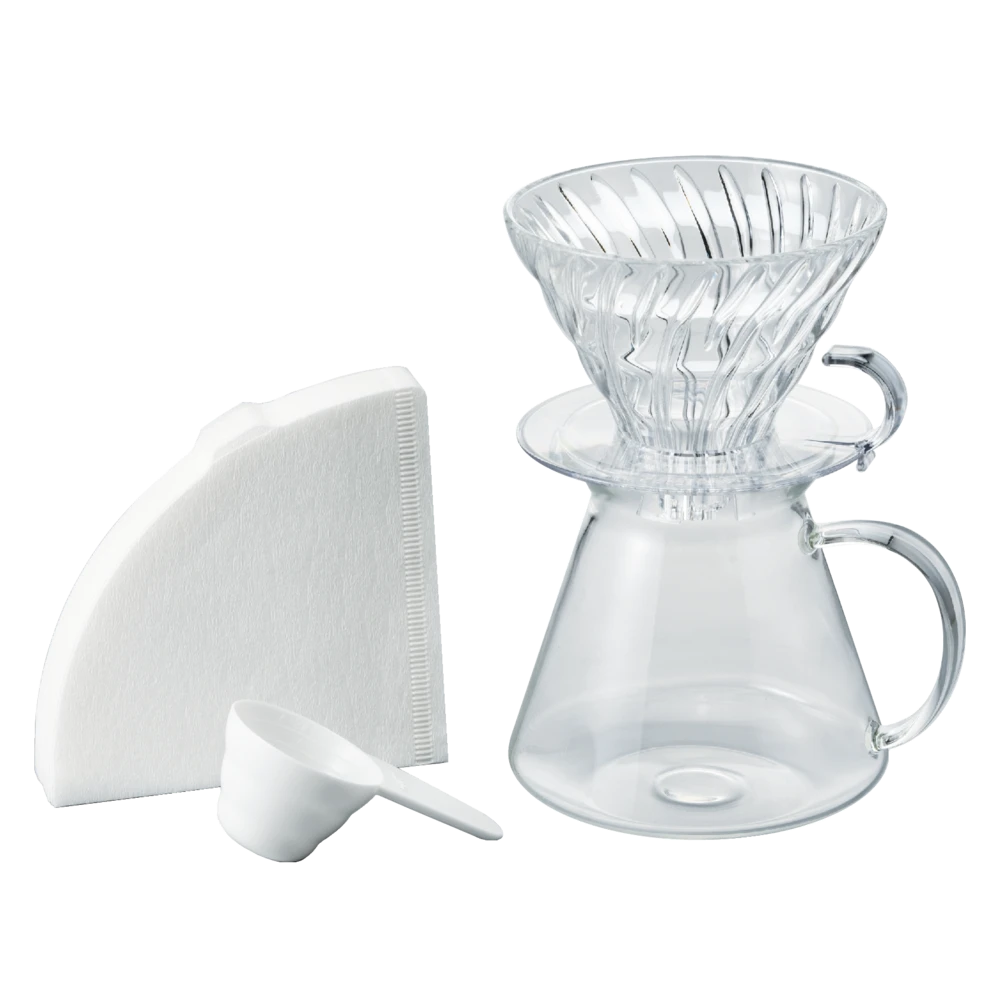 Hario Simply Hario Series  V60 Brewing Kit S-VGBK-02T