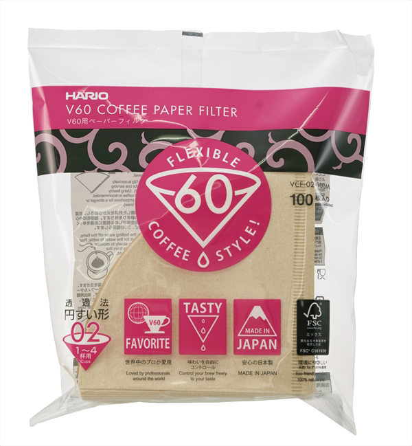 Hario V60 Filter Paper Misarashi 100 Hario V60 Filter Paper Misarashi 100