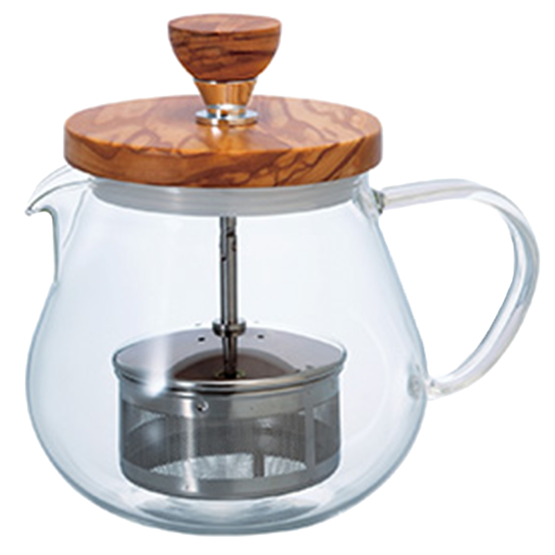 Hario Pull-UP Tea Maker Olive wood TEO-OV Hario Pull-UP Tea Maker Olive wood TEO-OV